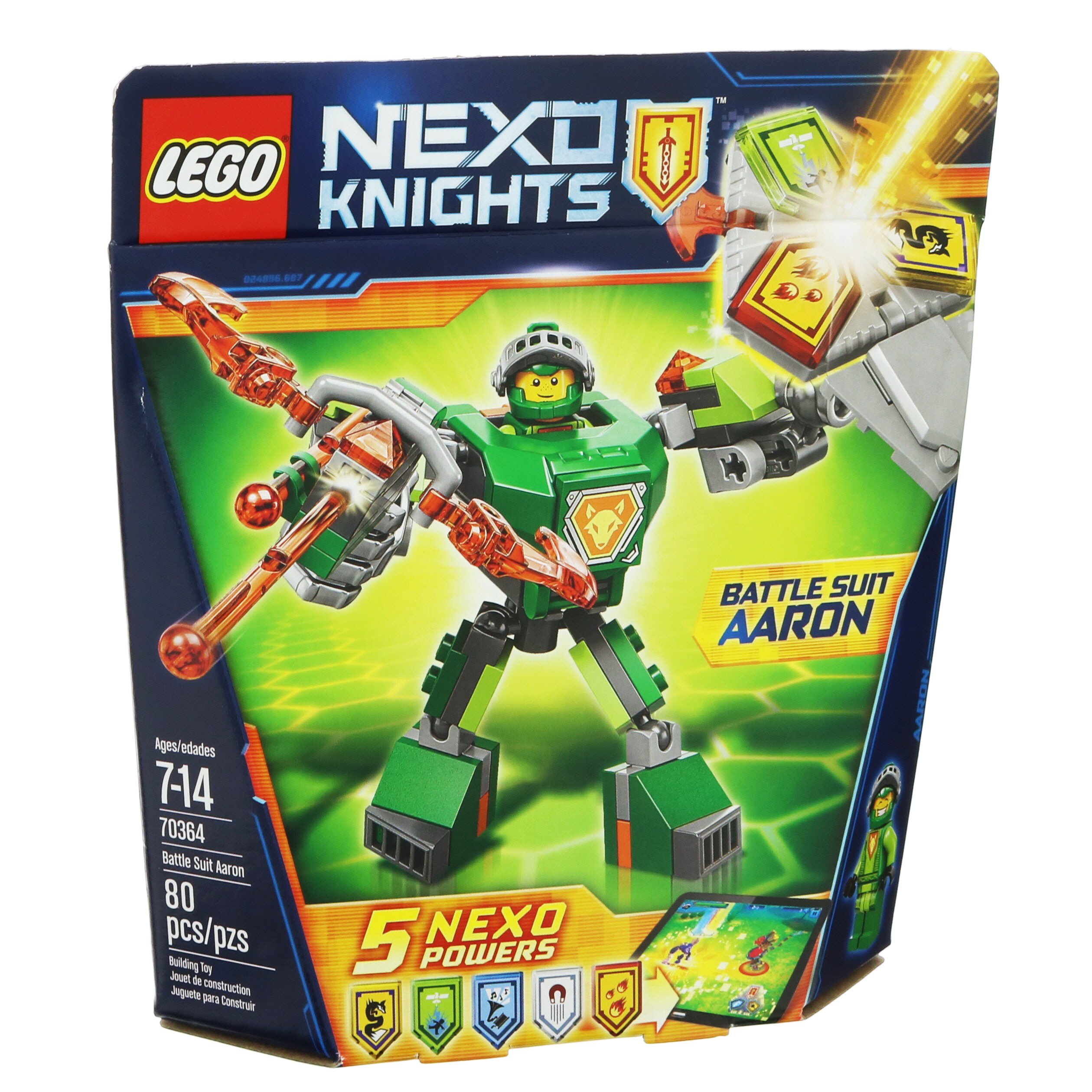 Fietstaxi correct wees onder de indruk LEGO Nexo Knights Battle Suit Aaron - Shop Toys at H-E-B