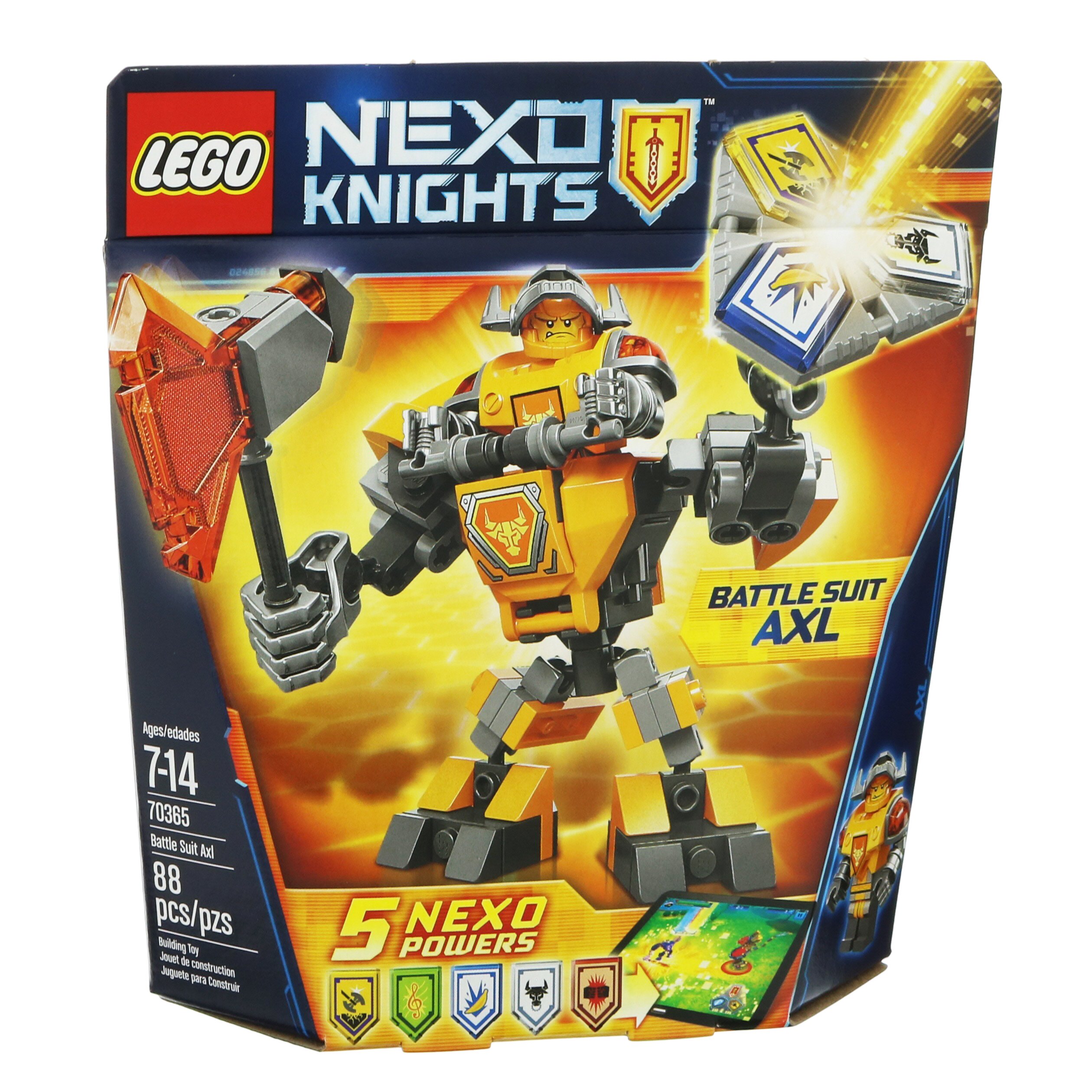 lego nexo knights construction