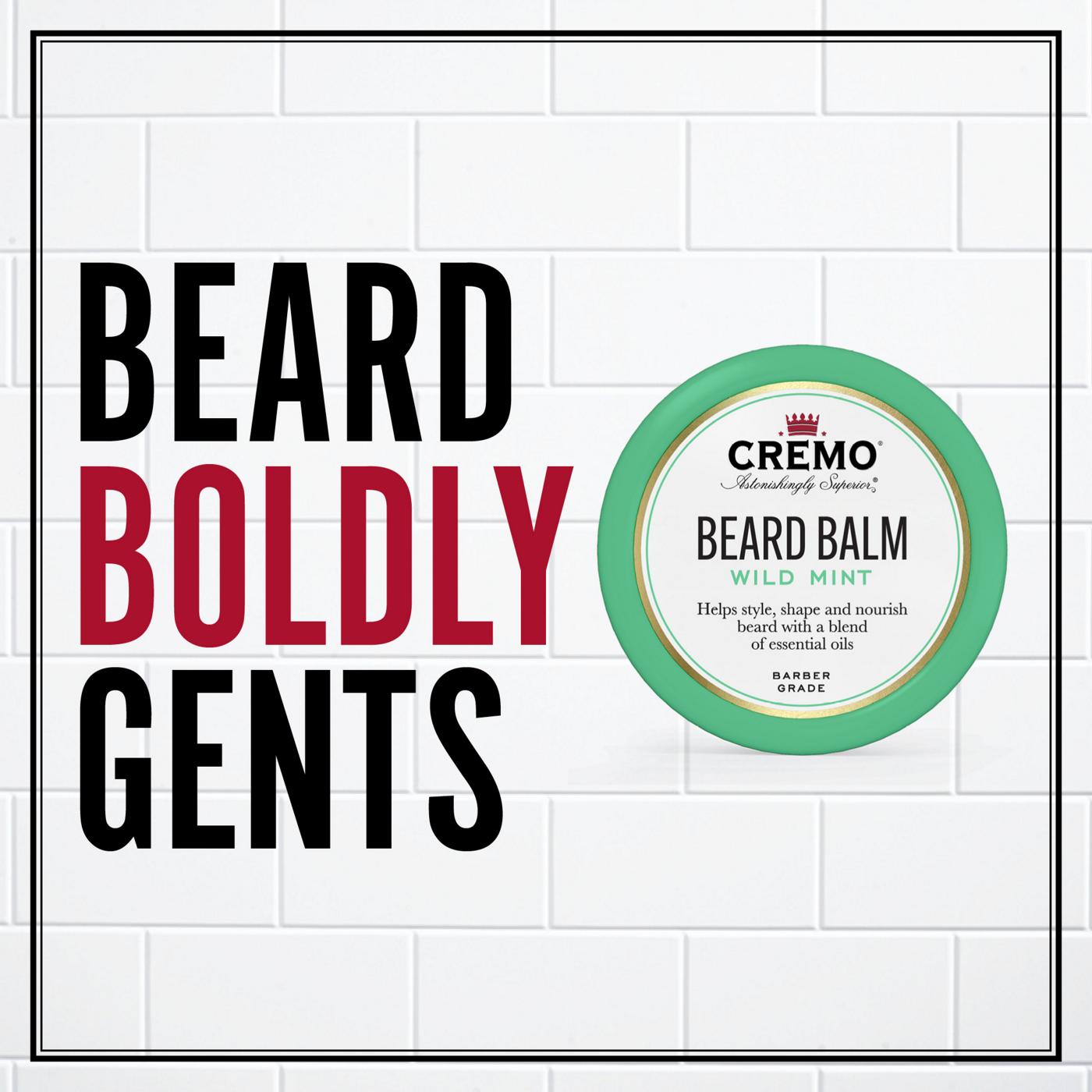Cremo Beard Balm - Wild Mint; image 7 of 8