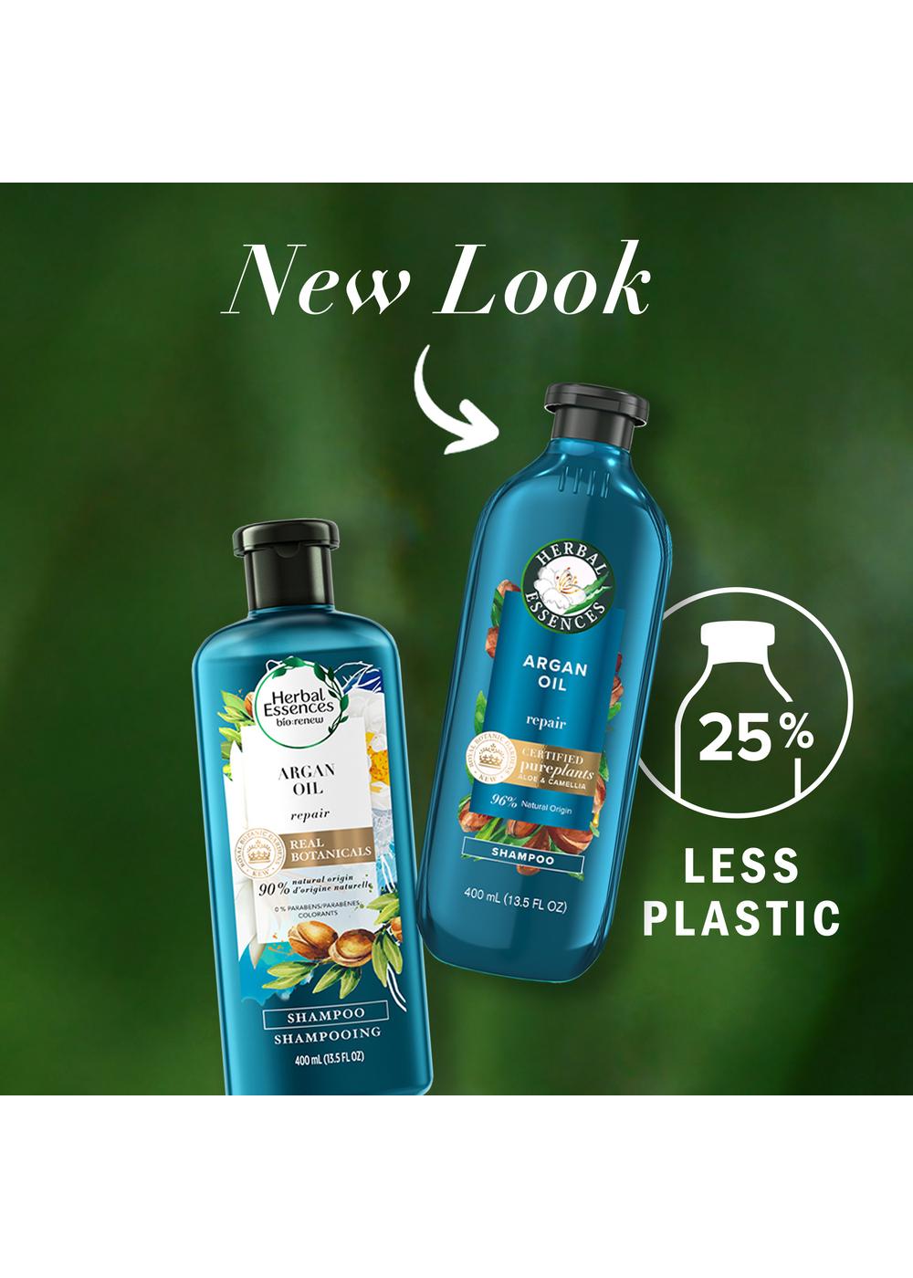 etiket Tag væk Shah Herbal Essences bio:renew Argan Oil Shampoo - Shop Shampoo & Conditioner at  H-E-B
