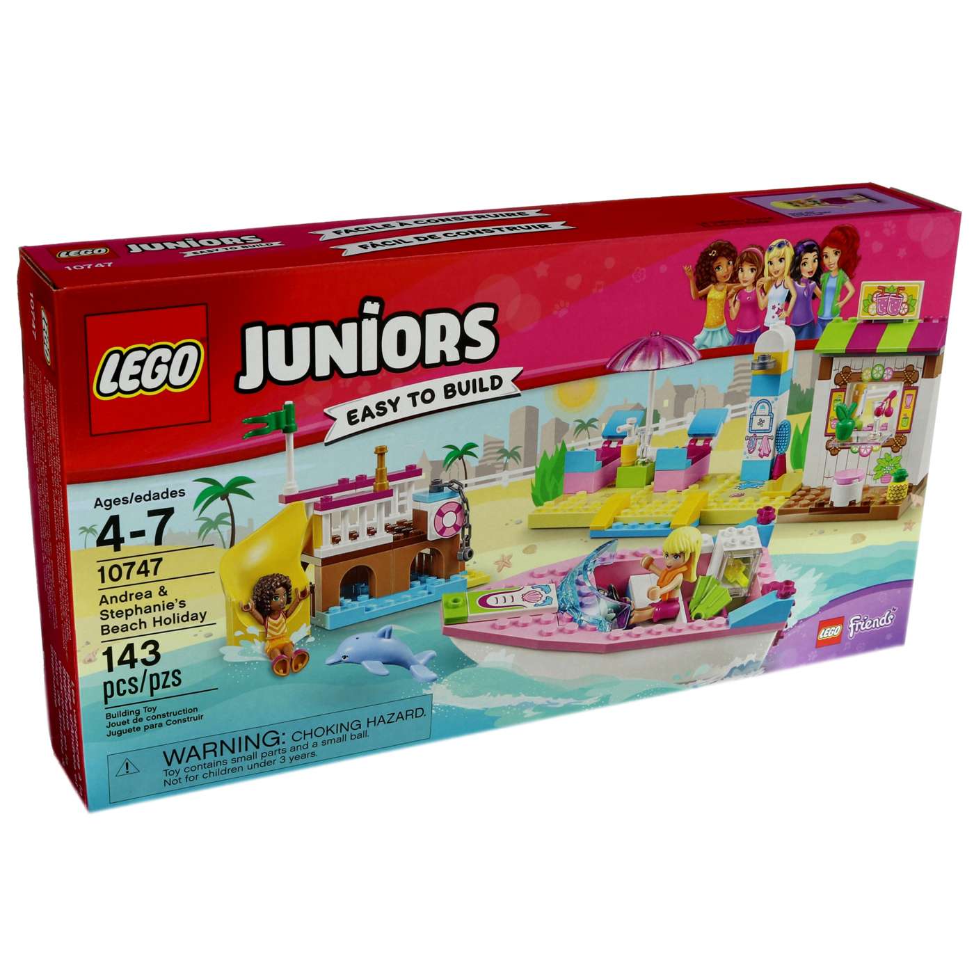 Lego juniors andrea & stephanie's beach clearance holiday