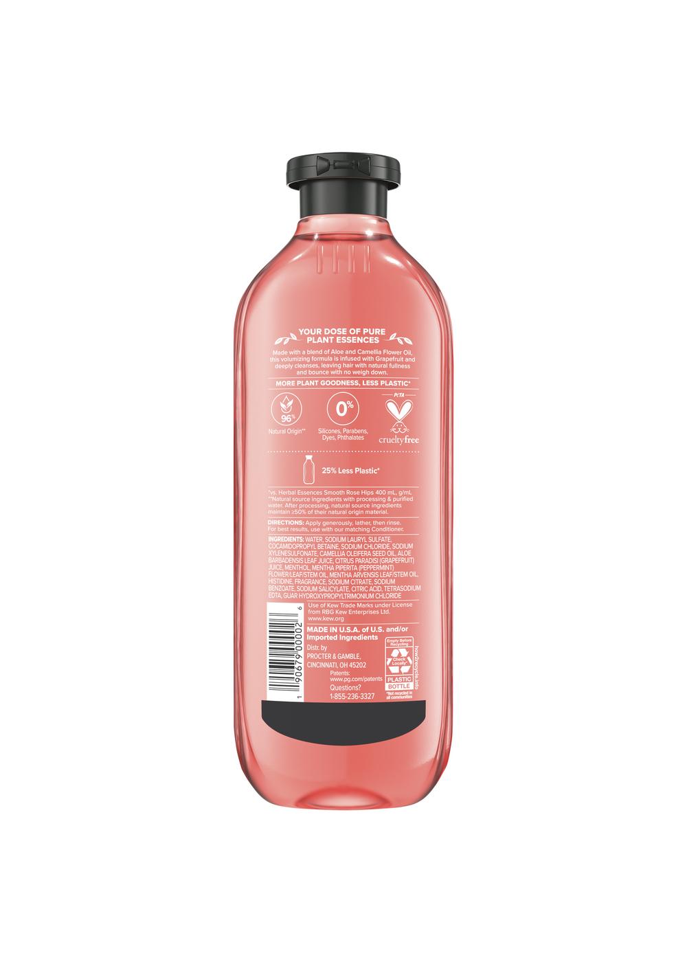 Herbal Essences Grapefruit Volume Shampoo; image 4 of 13