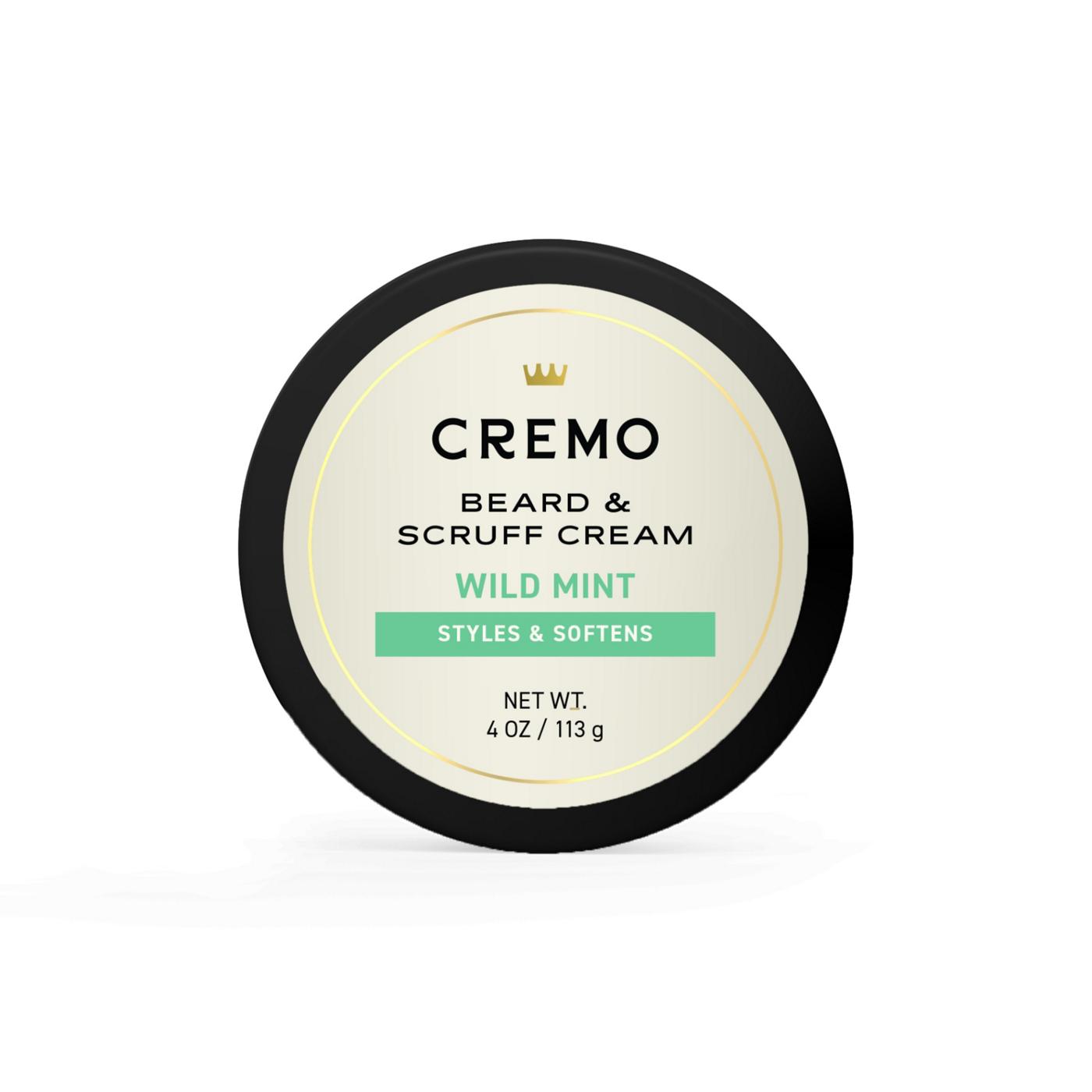 Cremo Beard & Scruff Cream - Wild Mint; image 1 of 4