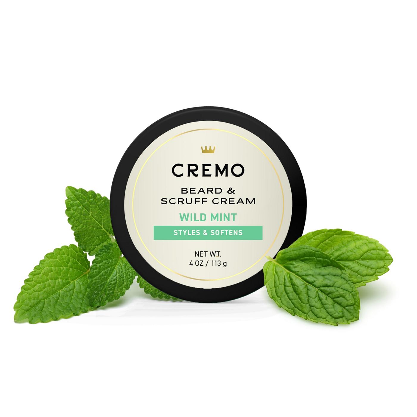 Cremo Beard & Scruff Cream - Wild Mint; image 2 of 4