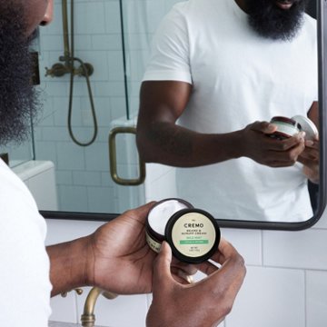 Cremo Beard & Scruff Cream - Wild Mint, 4 oz