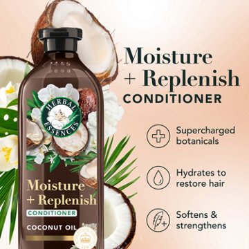Herbal Essences Moisture + Replenish Coconut Sulfate Free Conditioner, 13.5 fl oz