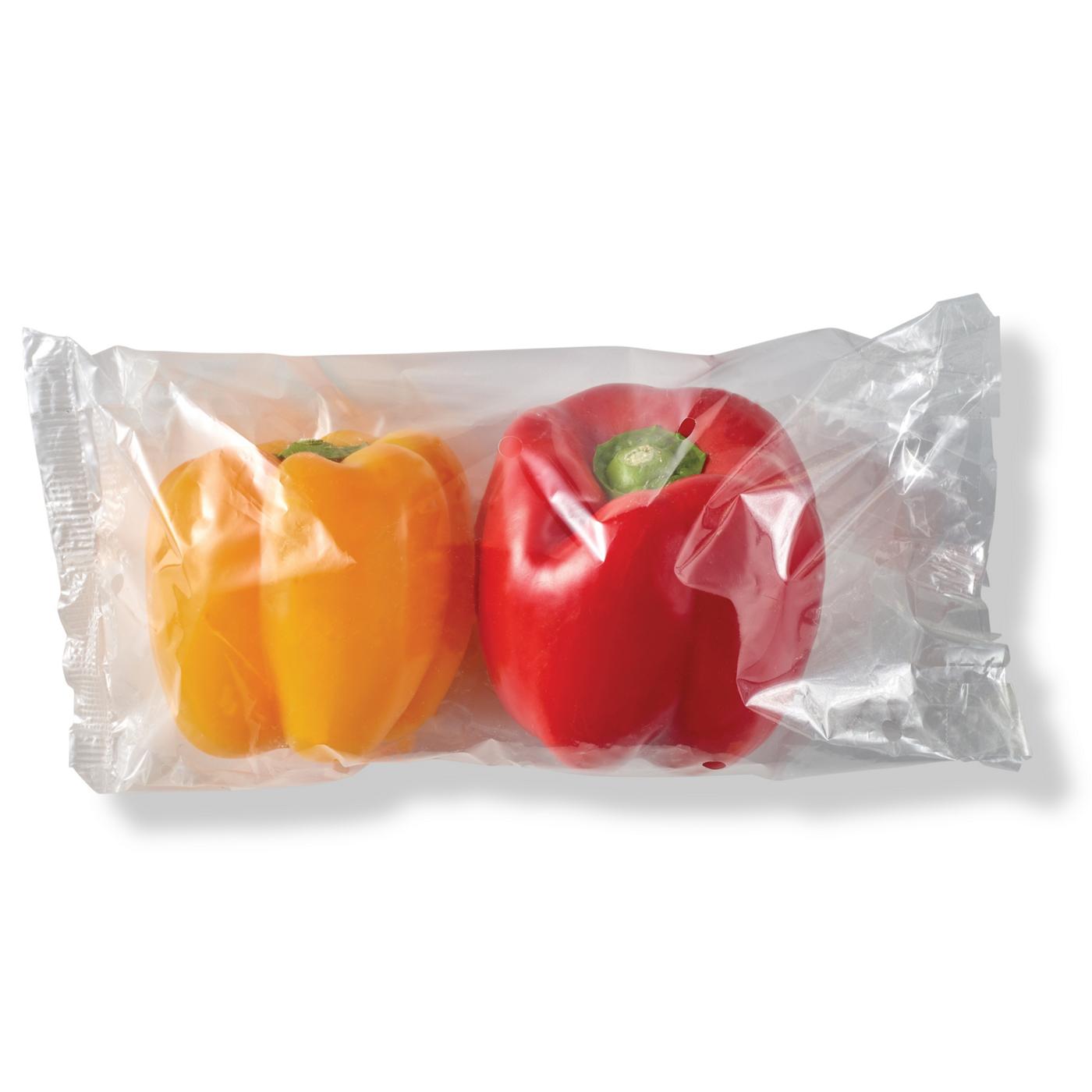 Fresh Organic Colorful Bell Peppers; image 1 of 2