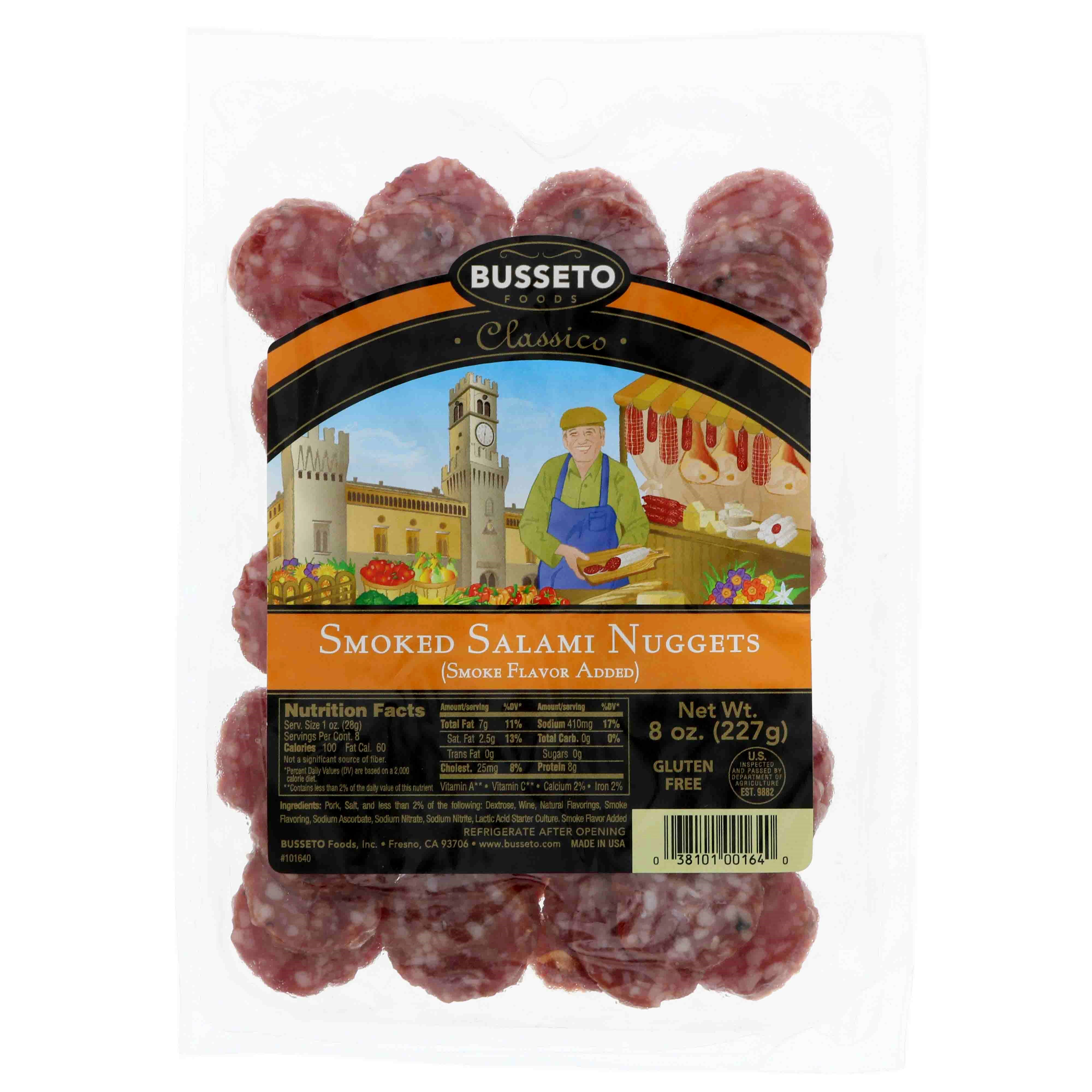 Busseto Smoked Salami Nuggets Shop Meat at HEB