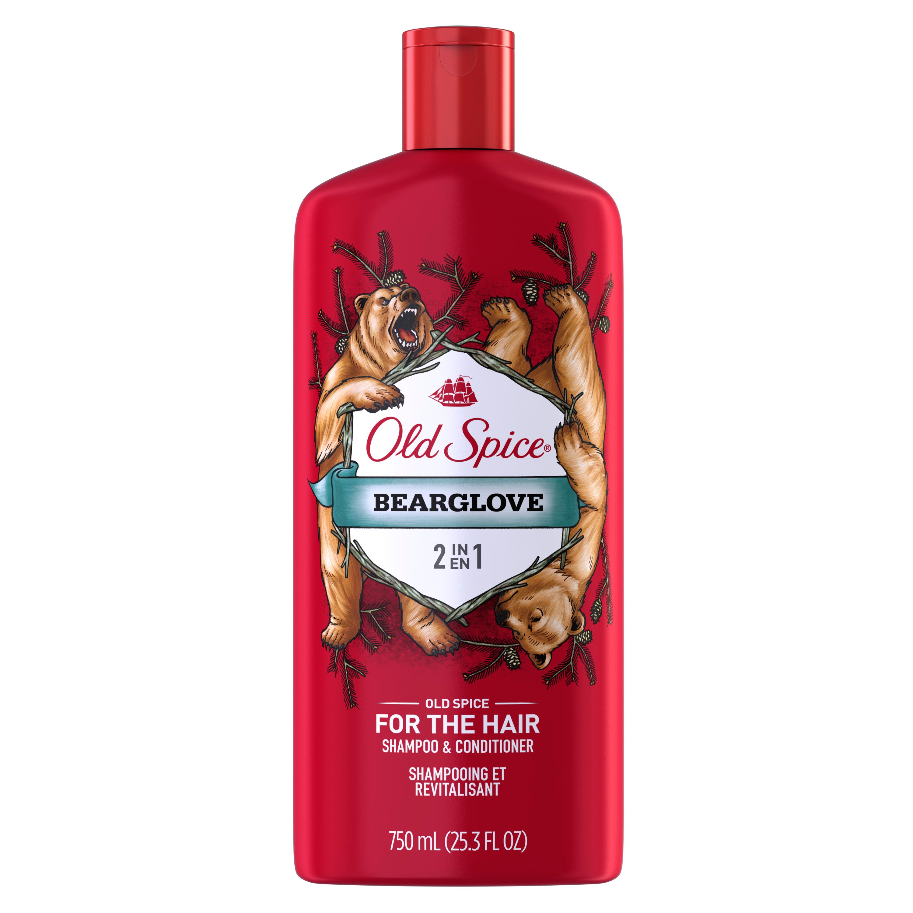 Old Spice Bearglove 2 in 1 Shampoo and Conditioner Shop Shampoo