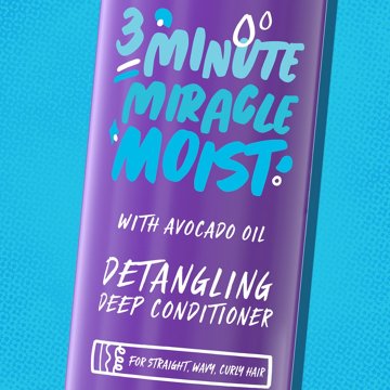 Aussie Miracle Moist 3 Minute Miracle Deep Conditioner - Avocado & Jojoba Oil