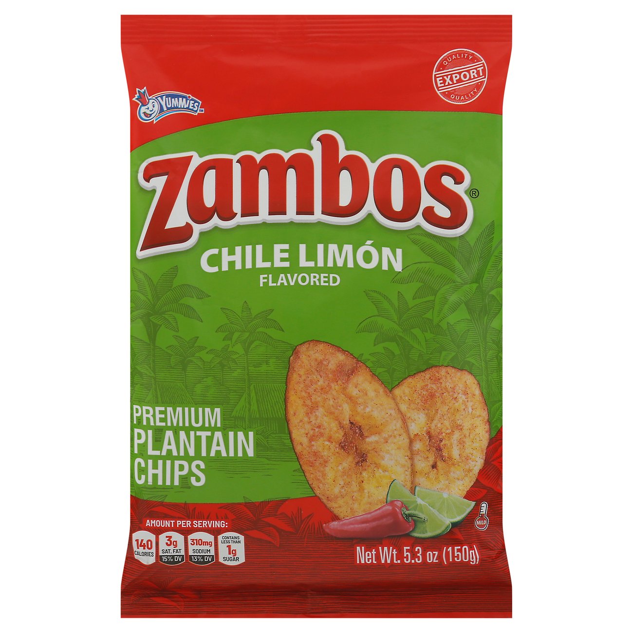 Zambos Spicy Chili & Lime Plantain Chips Shop Chips at HEB