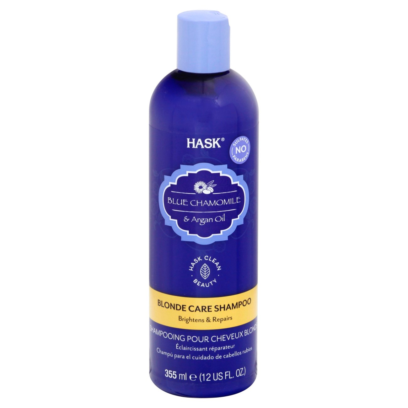 Hask Blue Chamomile With Argan Oil Blonde Care Shampoo Shop Shampoo