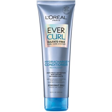 L'Oréal Paris EverCurl Hydracharge Sulfate Free Conditioner for Curly Hair