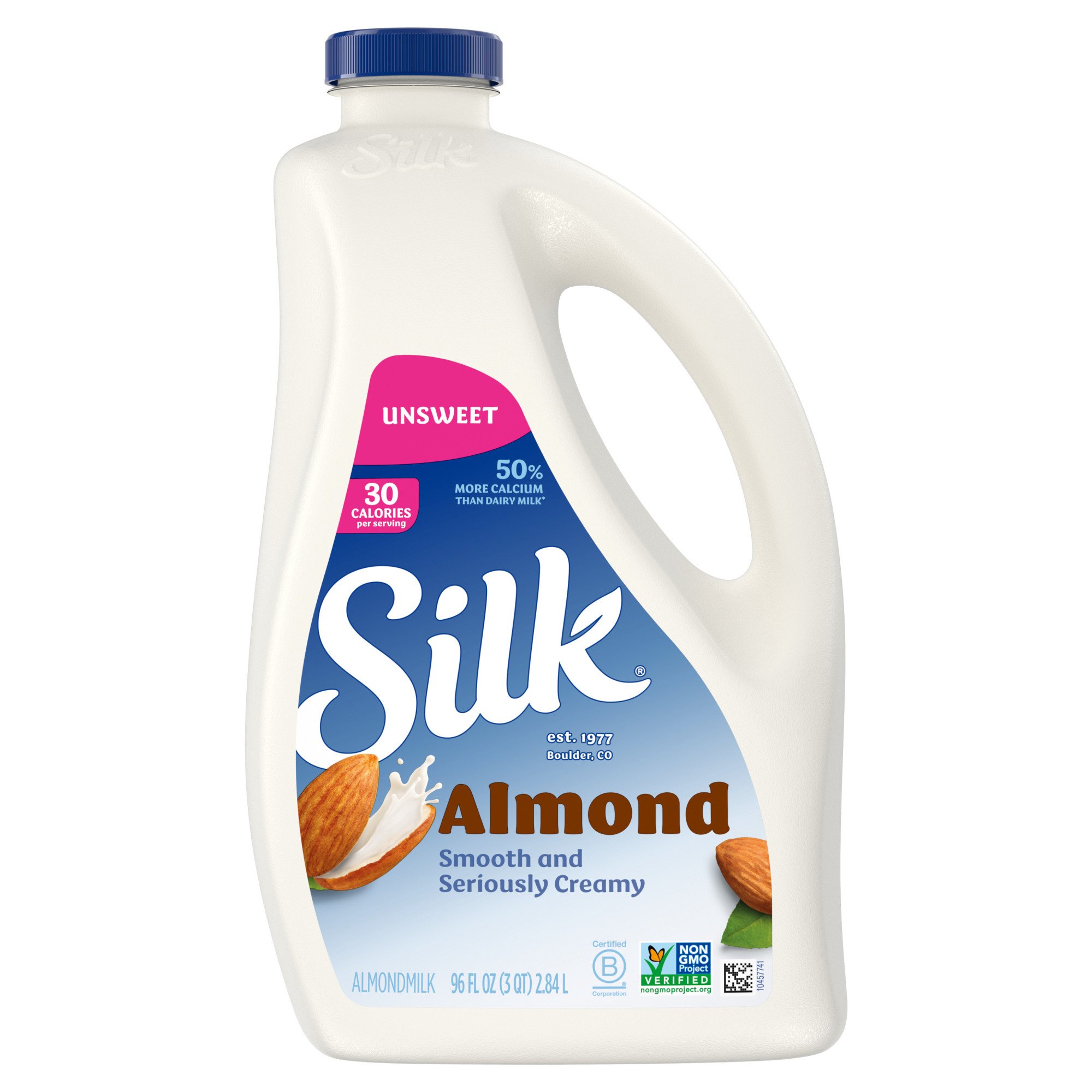 Silk Unsweetened Almond Milk Shop Milk at HEB