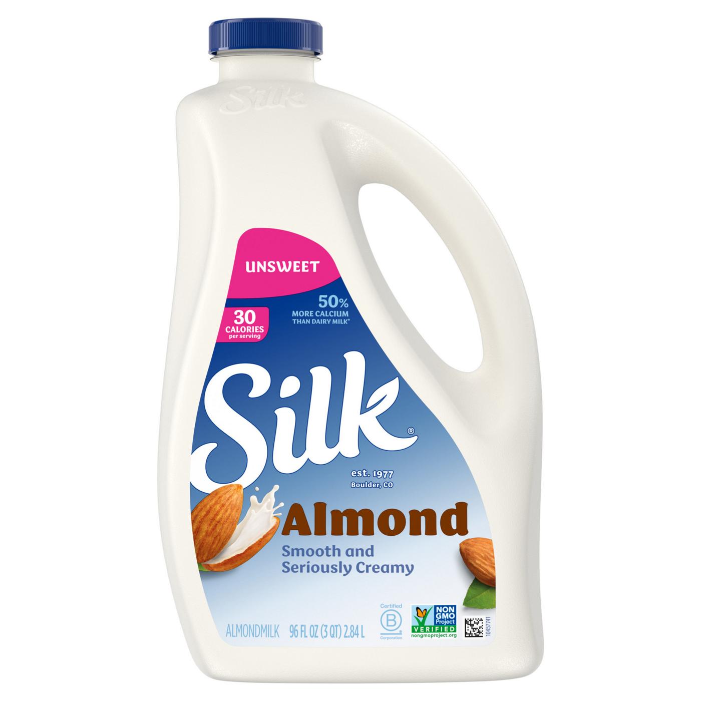 Silk Unsweetened Almond Milk; image 1 of 2