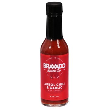 Bravado Spice Co. Árbol Chili & Garlic Hot Sauce, 5 oz
