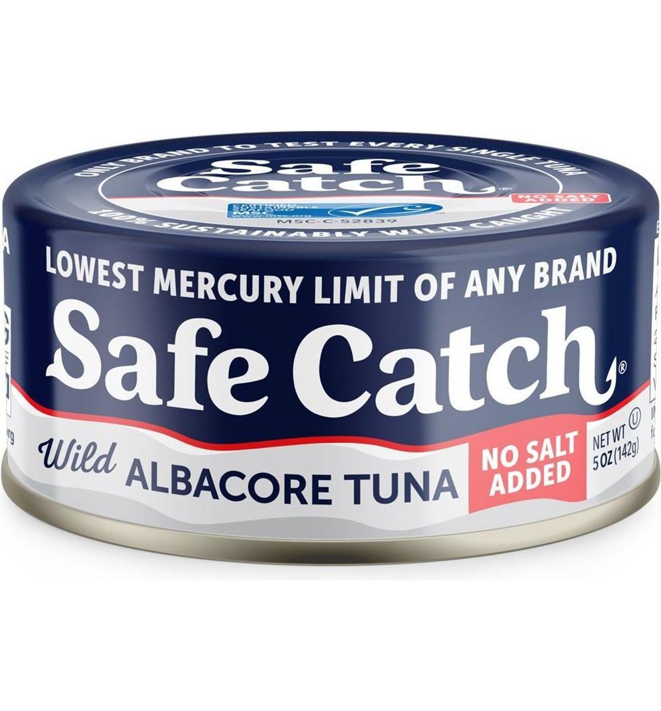 Safe Catch Wild Albacore Tuna No Salt Added; image 1 of 3