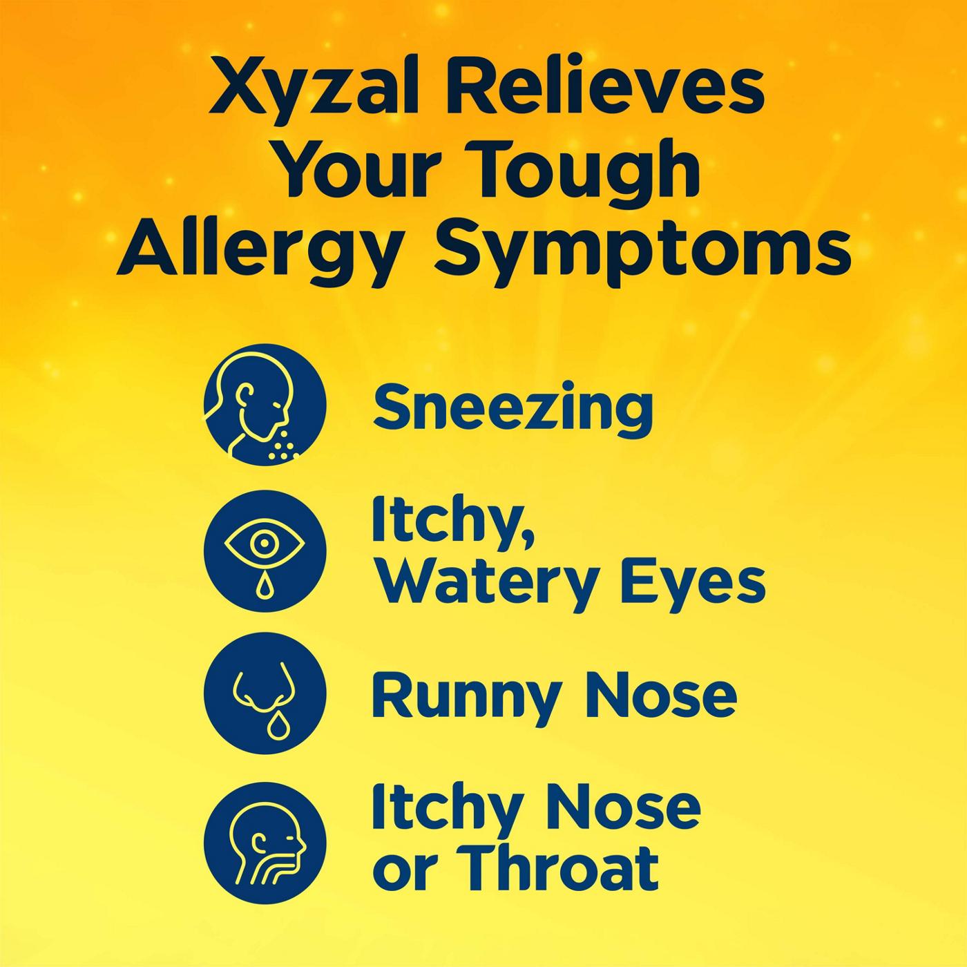 Xyzal Allergy 24 Hour Relief Tablets; image 4 of 5