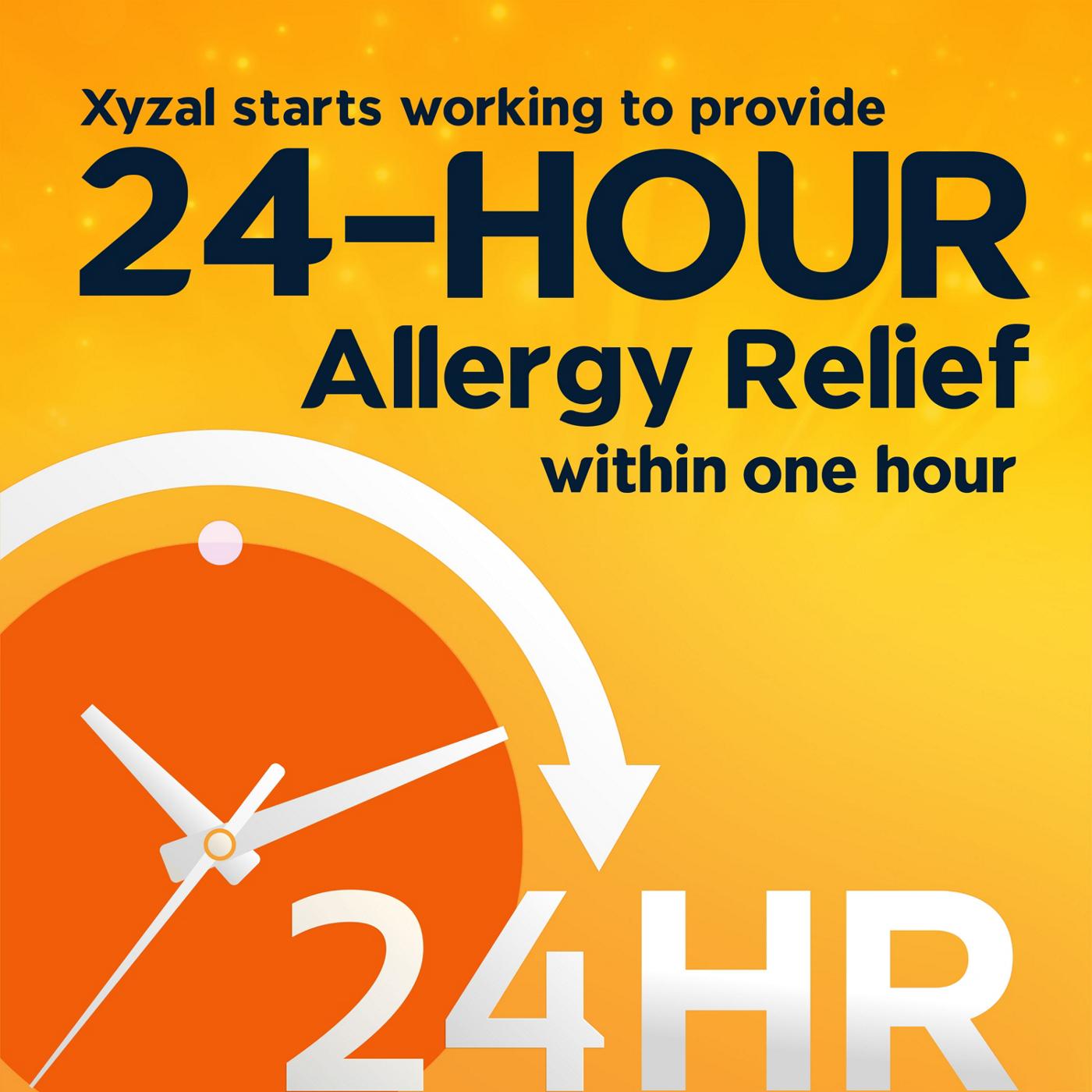 Xyzal Allergy 24 Hour Relief Tablets; image 5 of 5