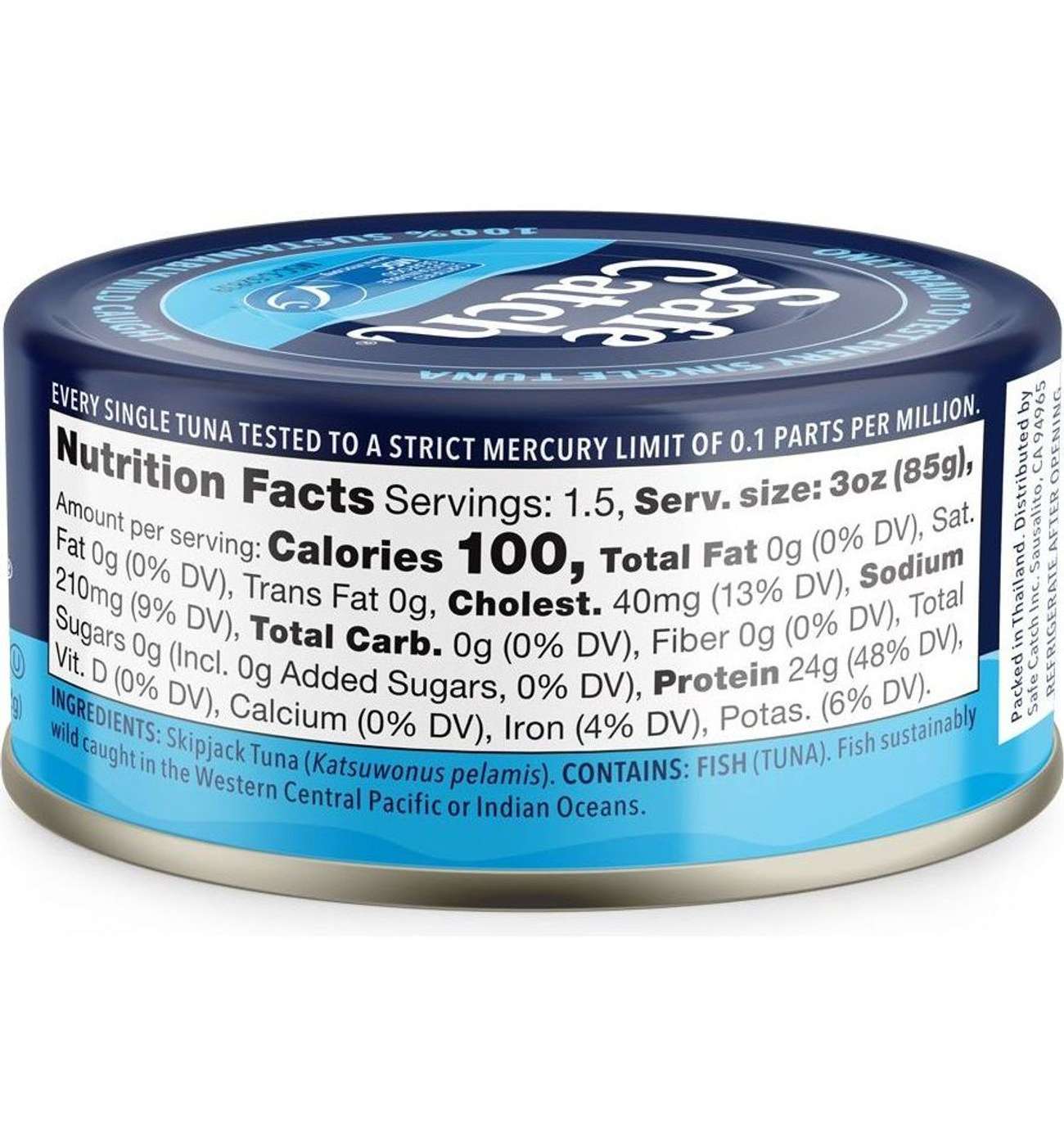 Safe Catch Elite Solid Wild Tuna; image 2 of 3