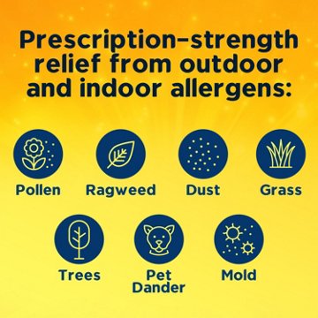 Xyzal 24 Hour Allergy Relief Prescription Strength Antihistamine Tablets