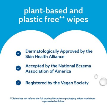 WaterWipes Sensitive+ Newborn & Baby Wipes, 99.9% Water - Unscented, 4 pk, 240 ct