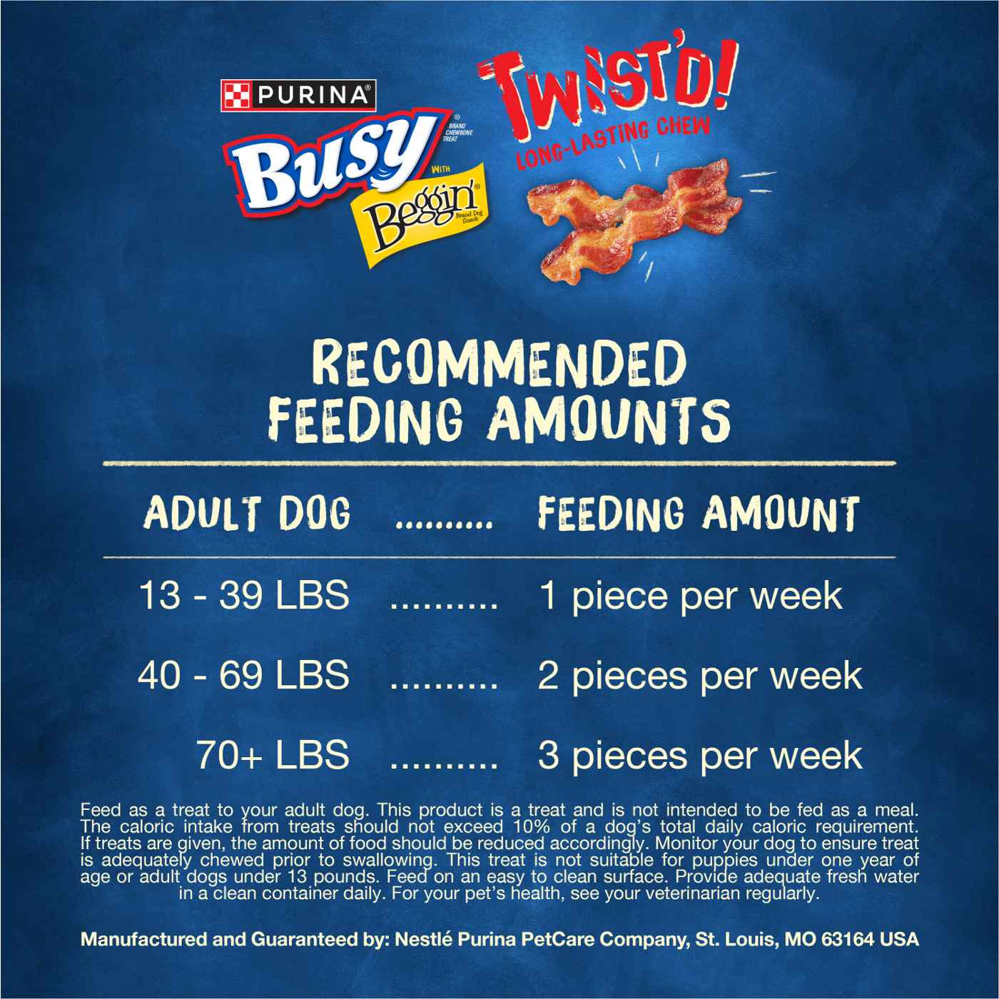 Busy Purina Twist’d With Beggin’ Large Dog Chew Treats; image 4 of 4