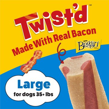 Busy Purina Twist’d With Beggin’ Large Dog Chew Treats