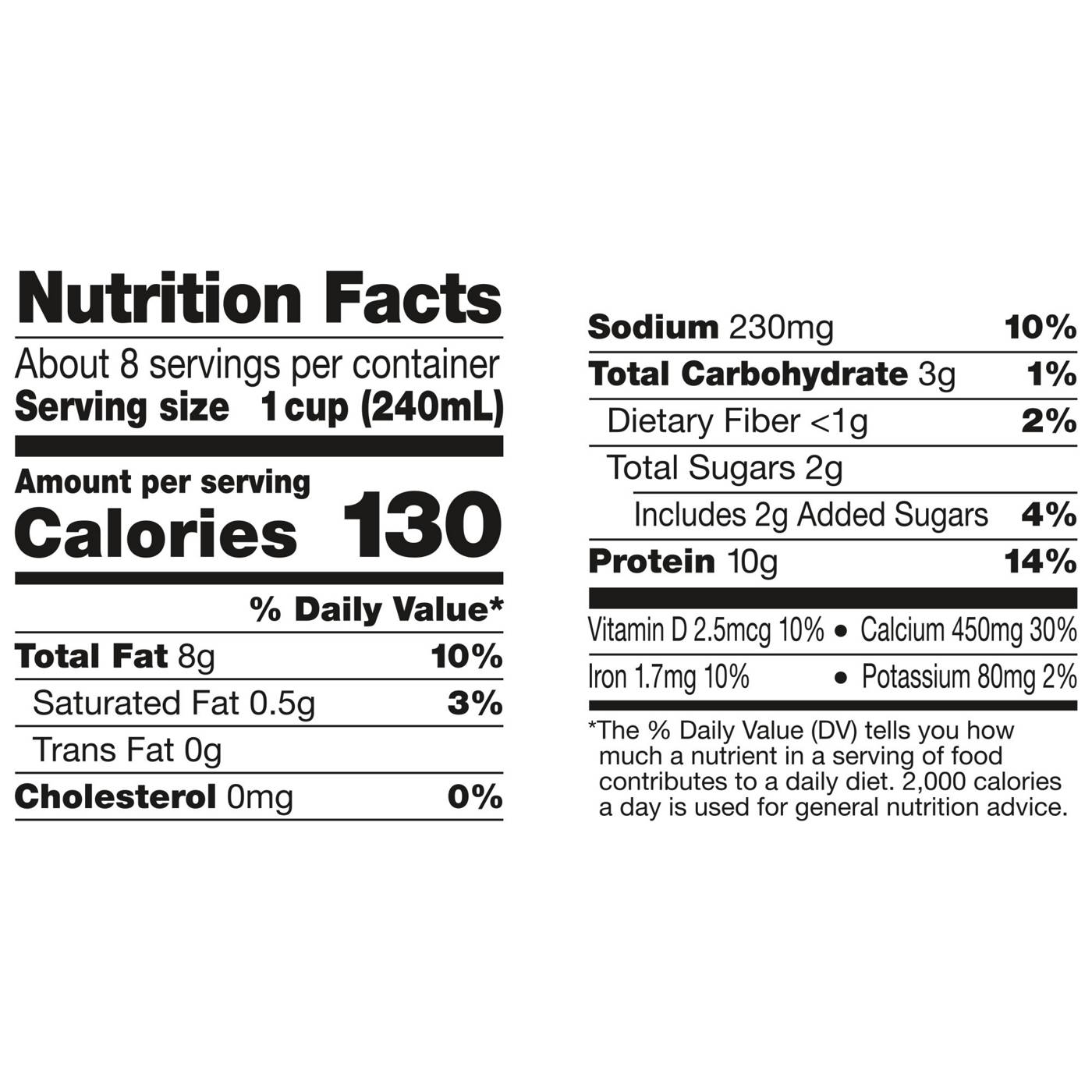 Silk Original Protein Almond & Cashew Milk; image 8 of 8