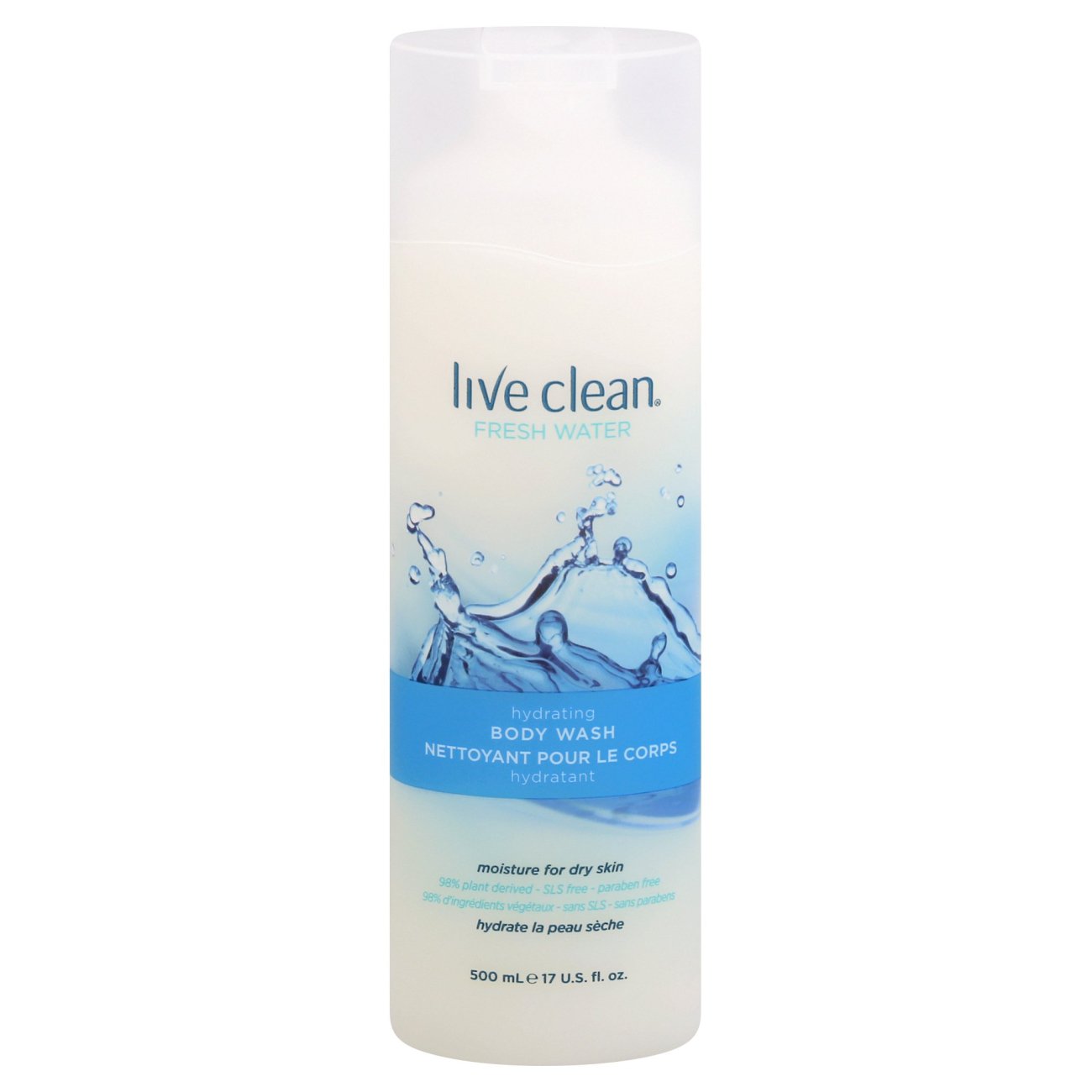 Live Clean Body Wash Fresh Water Shop Body Wash at HEB