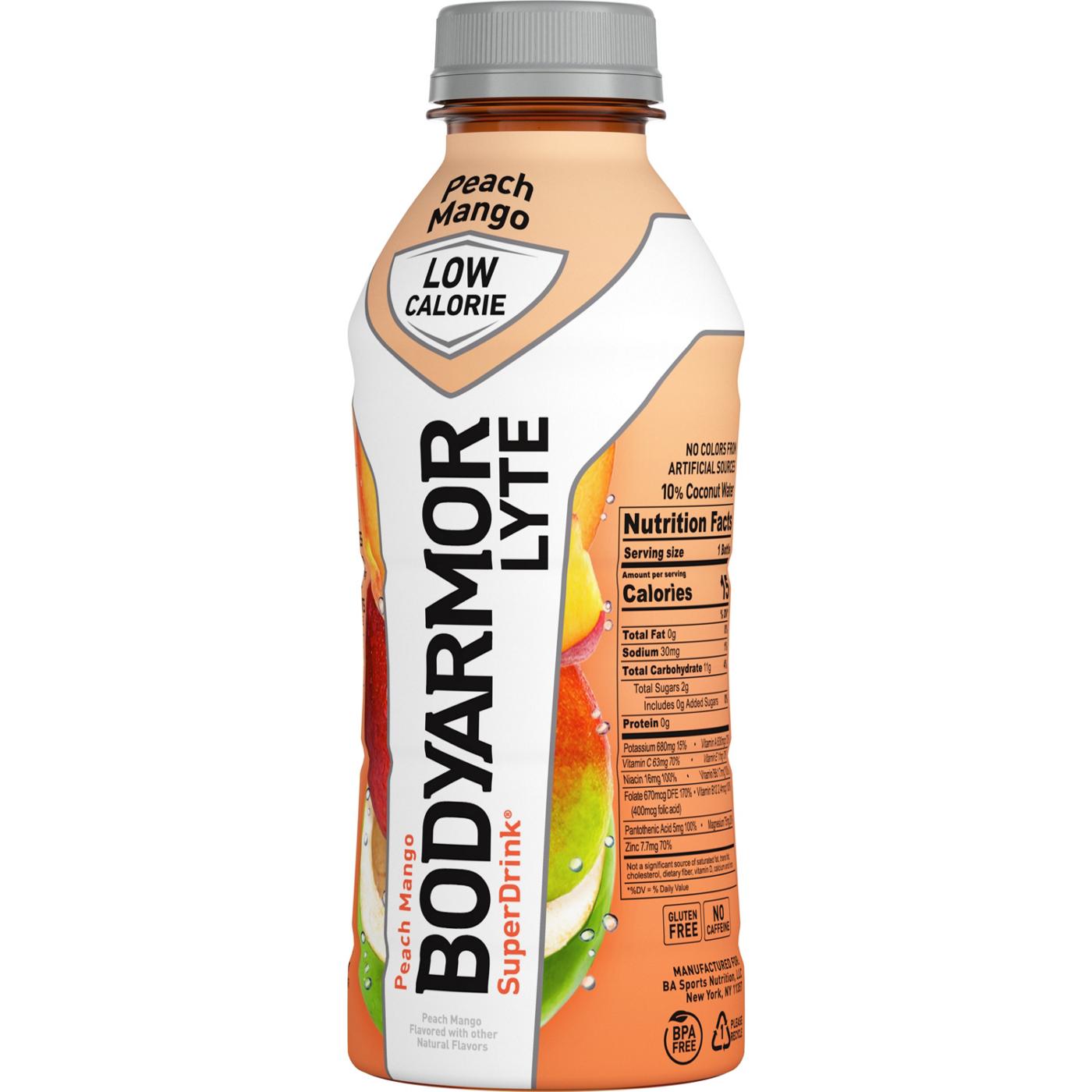 BODYARMOR Lyte Sports Drink Peach Mango; image 7 of 7