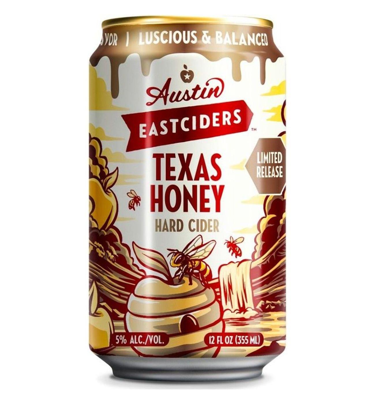 Austin Eastciders Texas Honey Cider 6 pk Cans; image 2 of 2