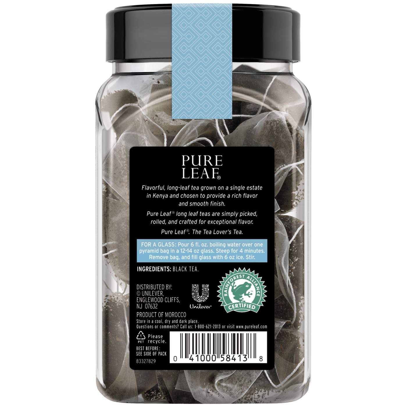 Pure Leaf Iced Classic Black Tea Pyramid Tea Bags