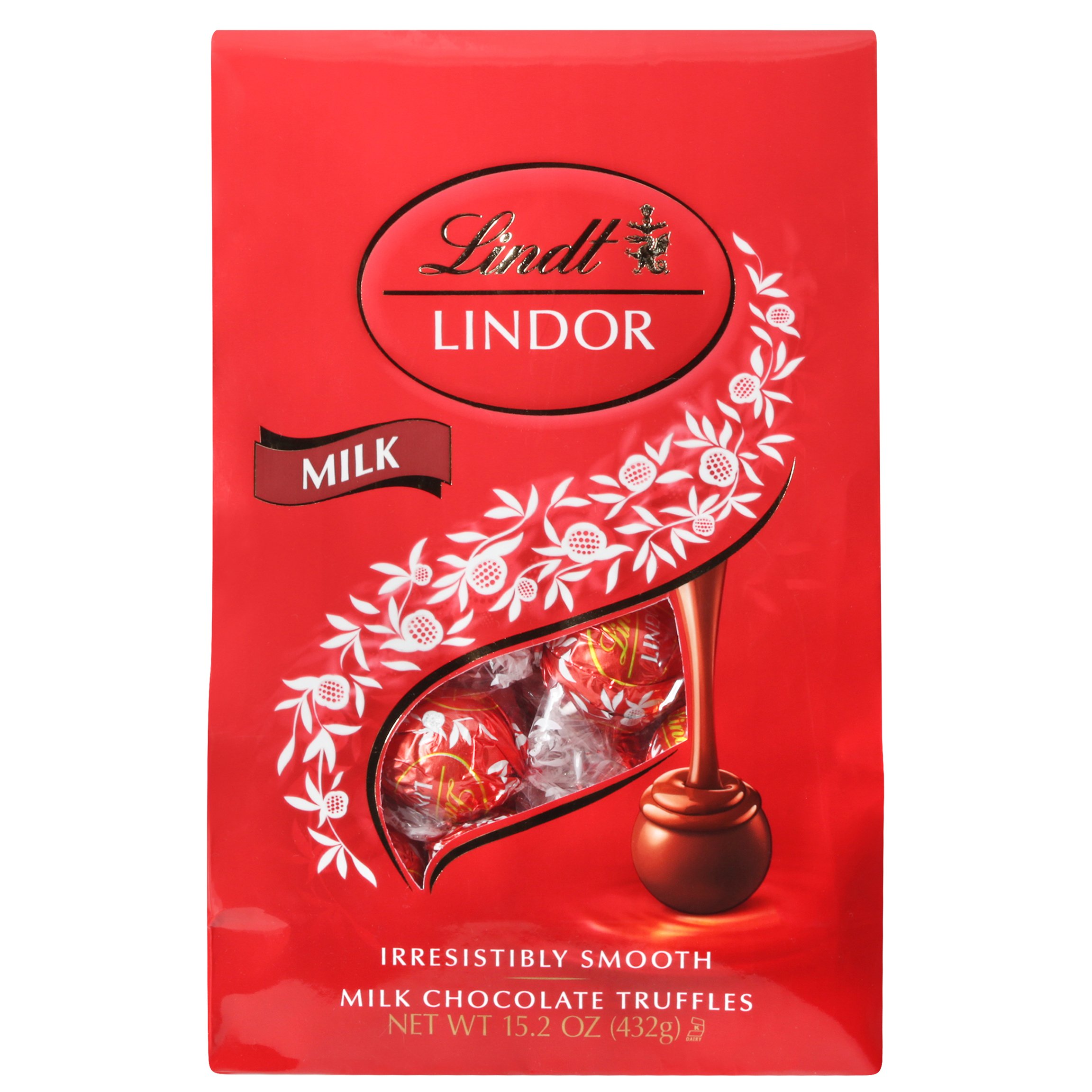 Lindt Lindor Milk Chocolate Truffles Shop Candy At H E B 5385