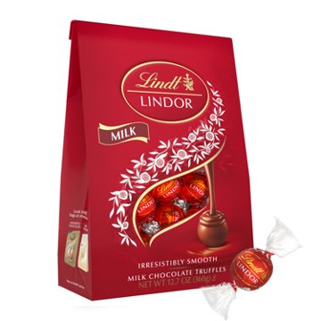 Lindt Lindor Milk Chocolate Truffles