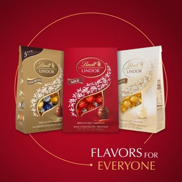 Lindt Lindor Milk Chocolate Truffles