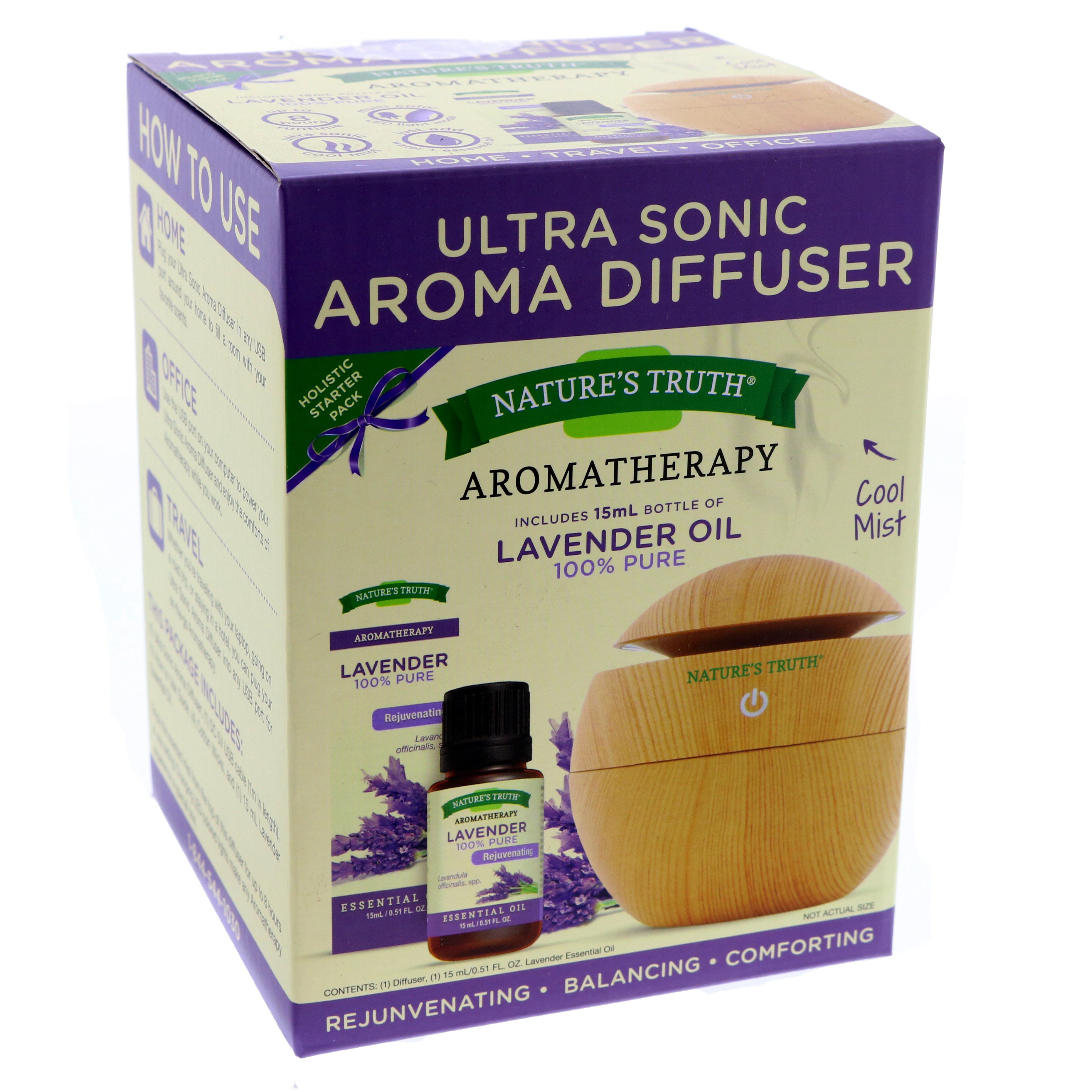 Nature's Truth Aromatherapy Lavender Oil Diffuser Shop Diffusers at HEB