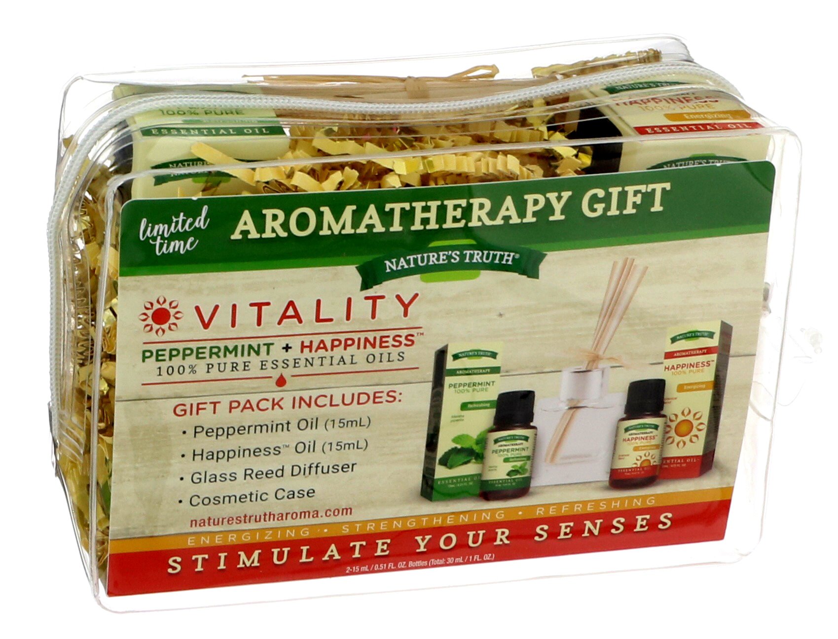 Nature's Truth Vitality Aromatherapy Gift Pack Shop Nature's Truth Vitality Aromatherapy Gift