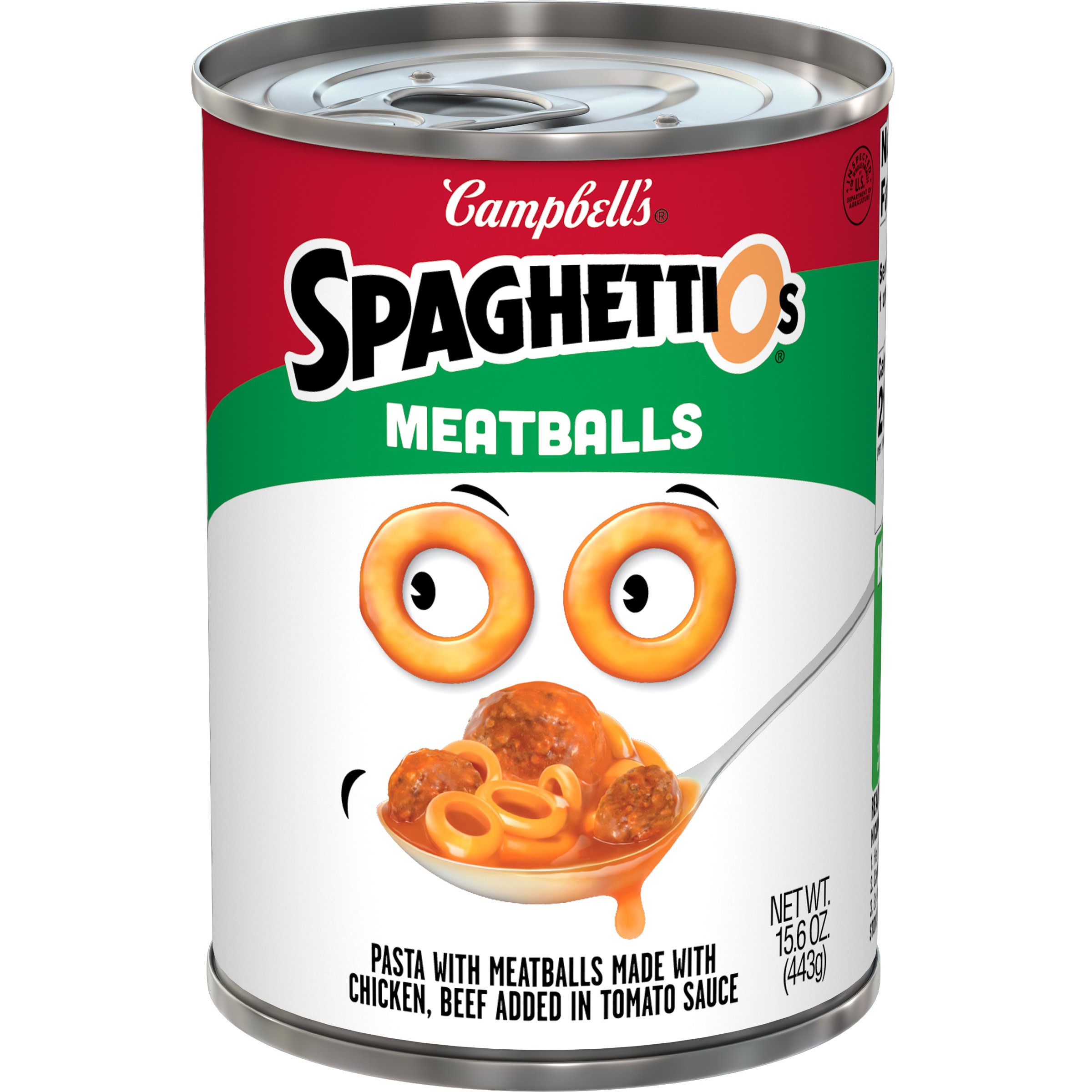 Campbell S Spaghettios With Meatballs Shop Pantry Meals At H E B