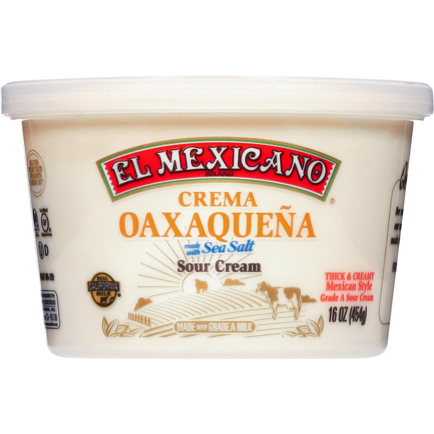 El Mexicano Crema Oaxaquena Sour Cream; image 1 of 3