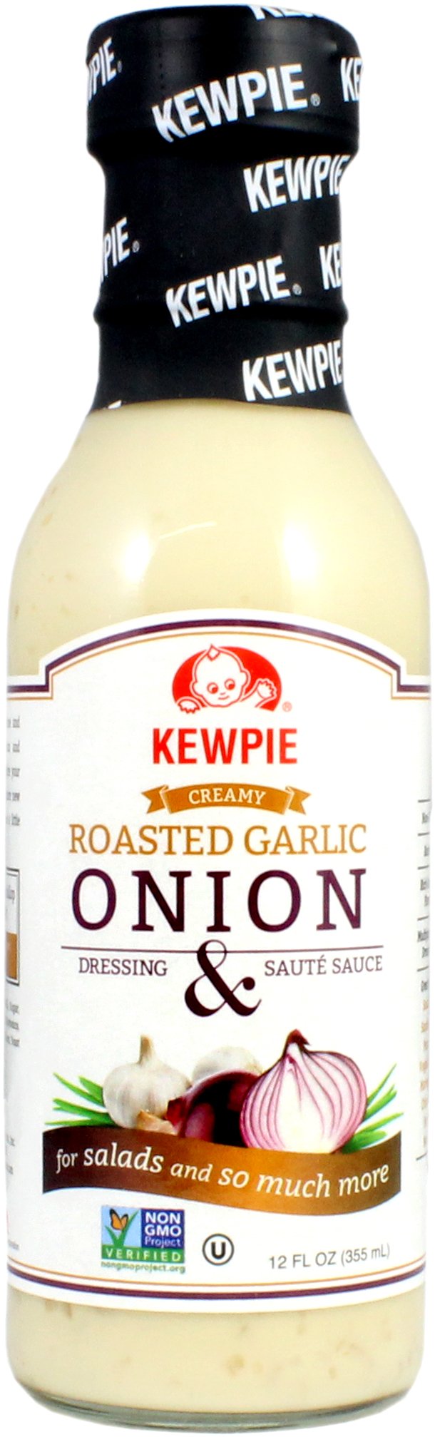 Kewpie Roasted Garlic Onion Dressing Shop Salad Dressings at HEB