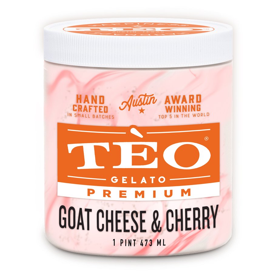 Teo Goat Cheese & Cherry Gelato Shop Ice Cream at HEB