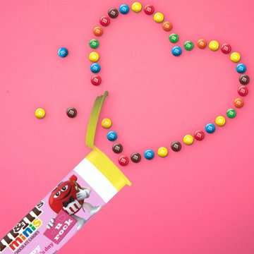 M&M'S Minis Chocolate Valentine's Candy Tube