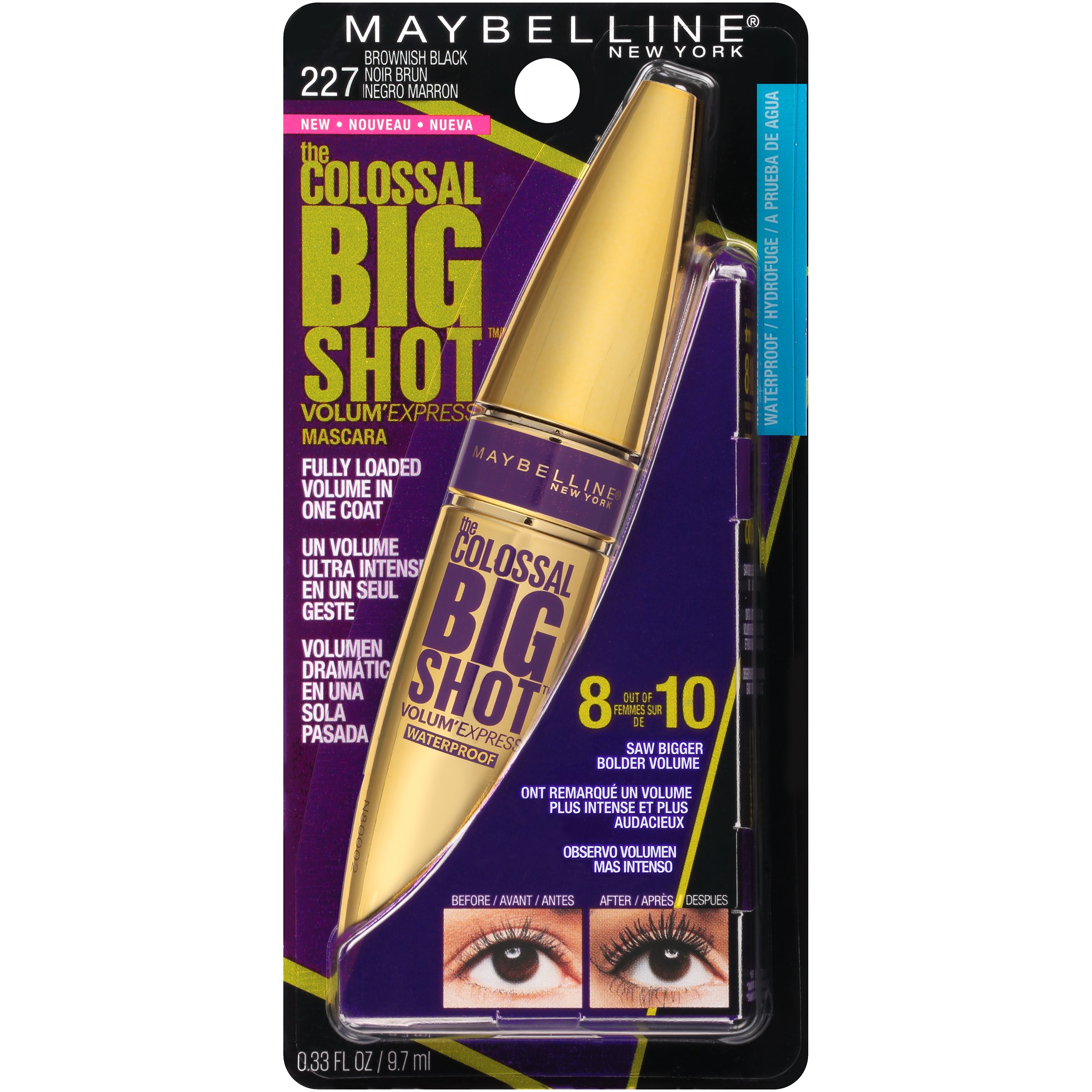 Maybelline Volum' Express The Colossal Big Shot Waterproof Mascara