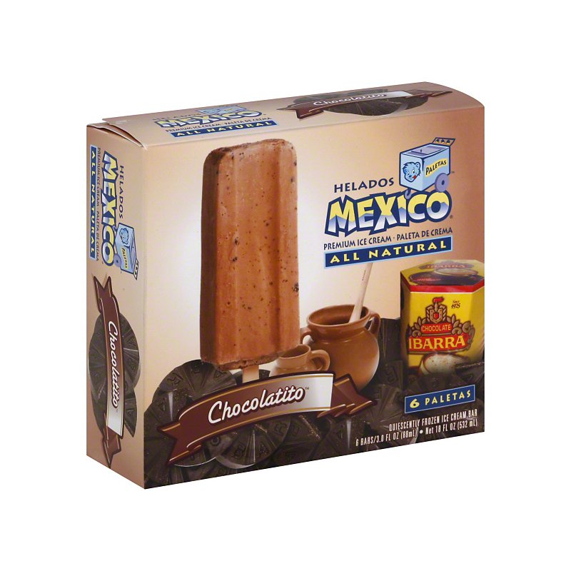 Helados Mexico Chocolate Ice Cream Bars Shop Bars And Pops At H E B