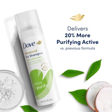 Dove Advanced Dry Shampoo - Detox & Purify
