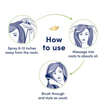 Dove Advanced Dry Shampoo - Detox & Purify