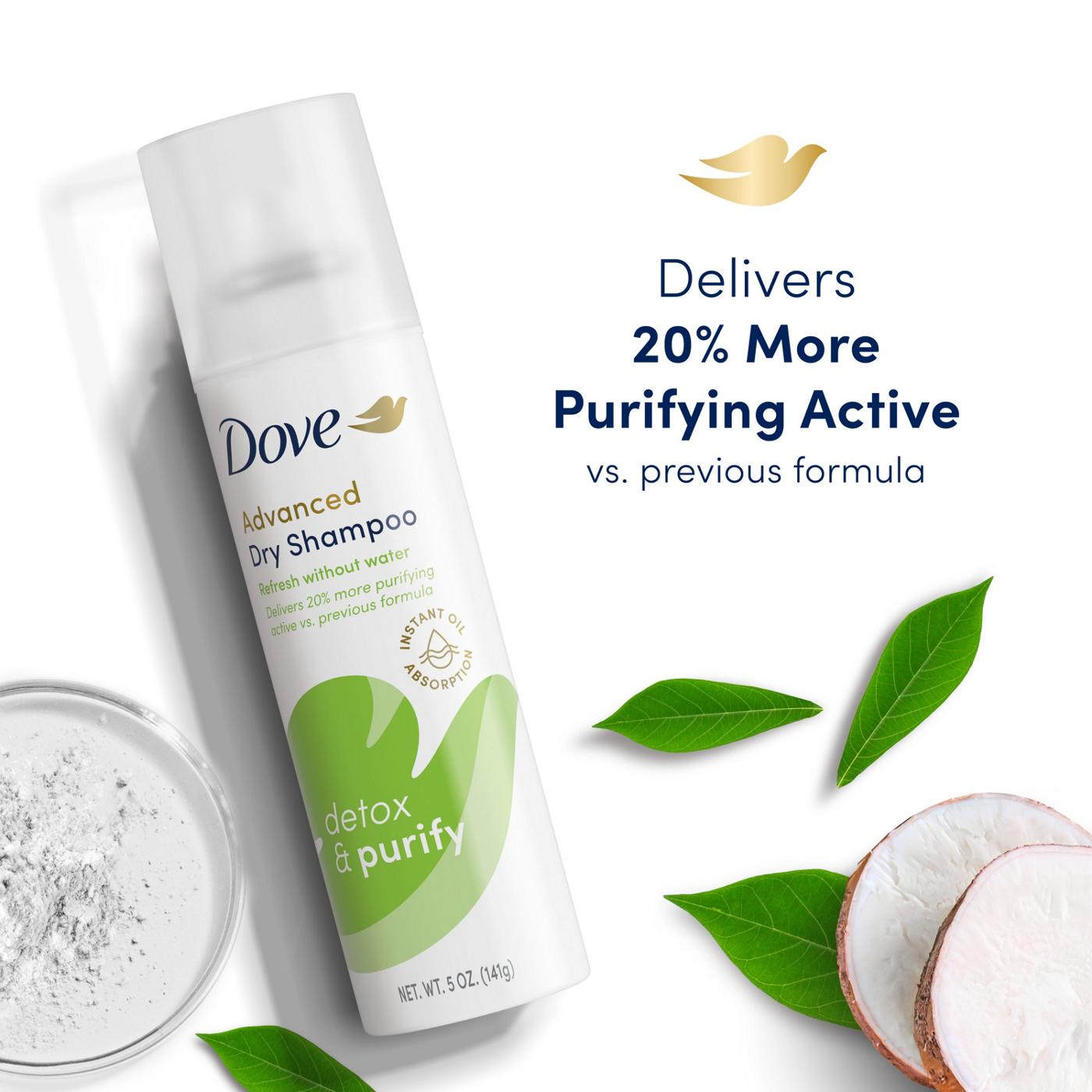 Dove Advanced Dry Shampoo - Detox & Purify; image 8 of 11