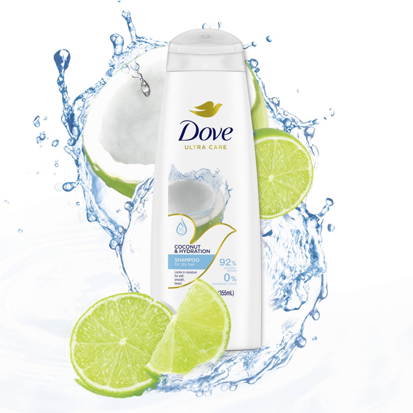 Dove Ultra Care Shampoo - Coconut & Hydration; image 5 of 11