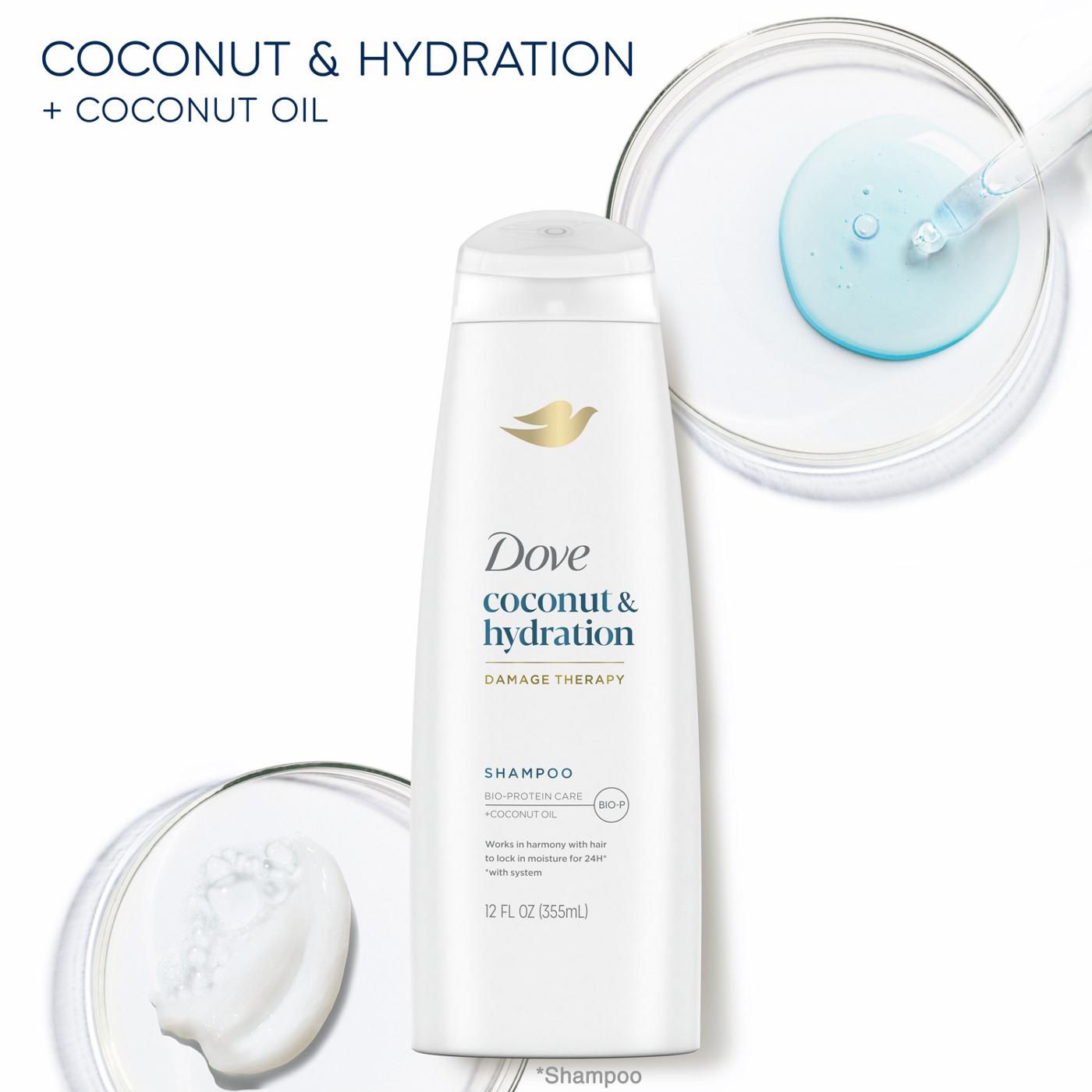 Dove Ultra Care Shampoo - Coconut & Hydration; image 9 of 9